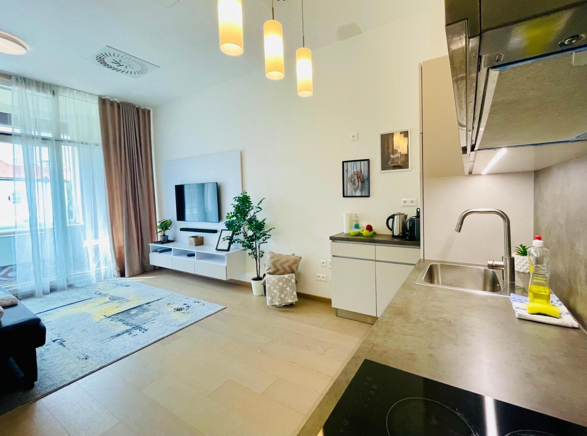 New, Beautiful Apt With Parking In Best Location! 布拉迪斯拉发 外观 照片
